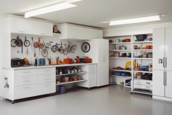 custom garage storage cabinets